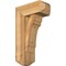 Ekena Millwork Olympic Craftsman Rough Sawn Bracket w/ Offset Brace, Western Red Cedar, 8"W x 18"D x 30"H BKT0806X18X30OLY04RWR - alternate 1